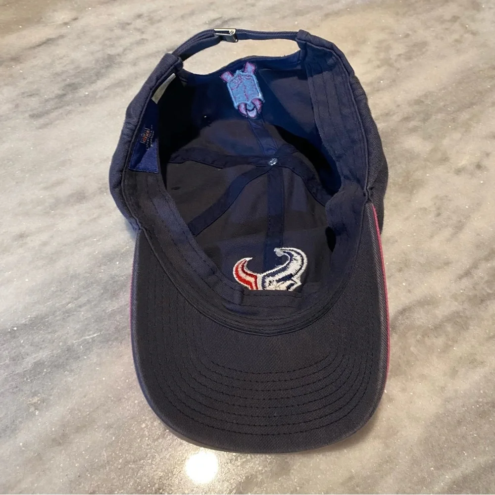 Houston Texans Cap Reebok NFL Hat Texans Hat Pink Bill Unisex